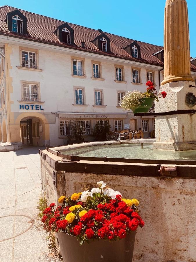 Swiss Hotel La Couronne Avenches Exteriér fotografie