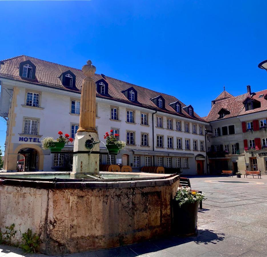 Swiss Hotel La Couronne Avenches Exteriér fotografie